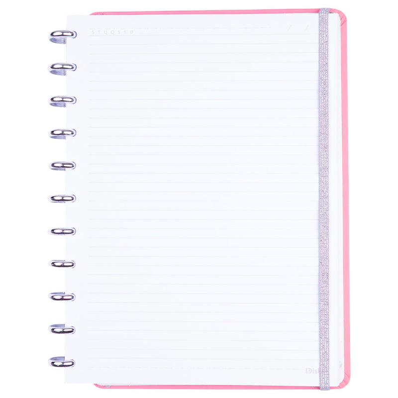 CADERNO DISKÔ LISTRAL ROSA G