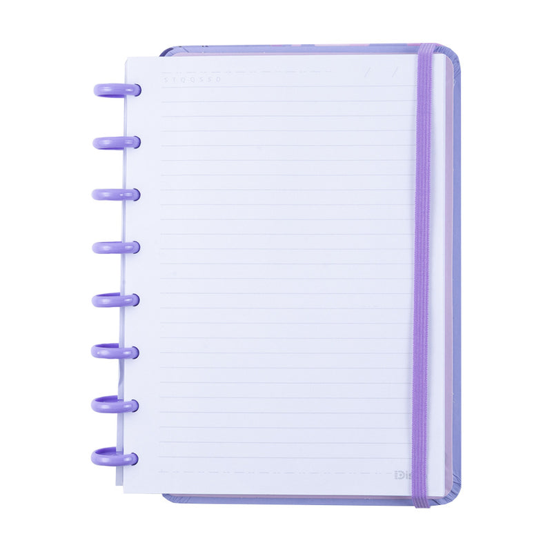 CADERNO DISKÔ VIOLETA P
