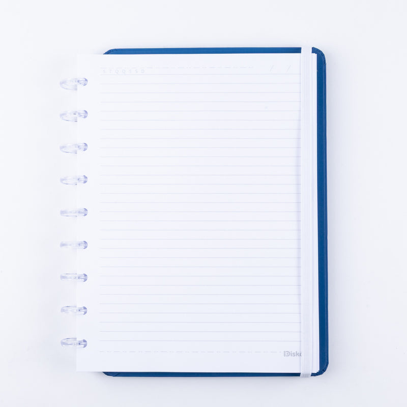 CADERNO DISKÔ BLUE M