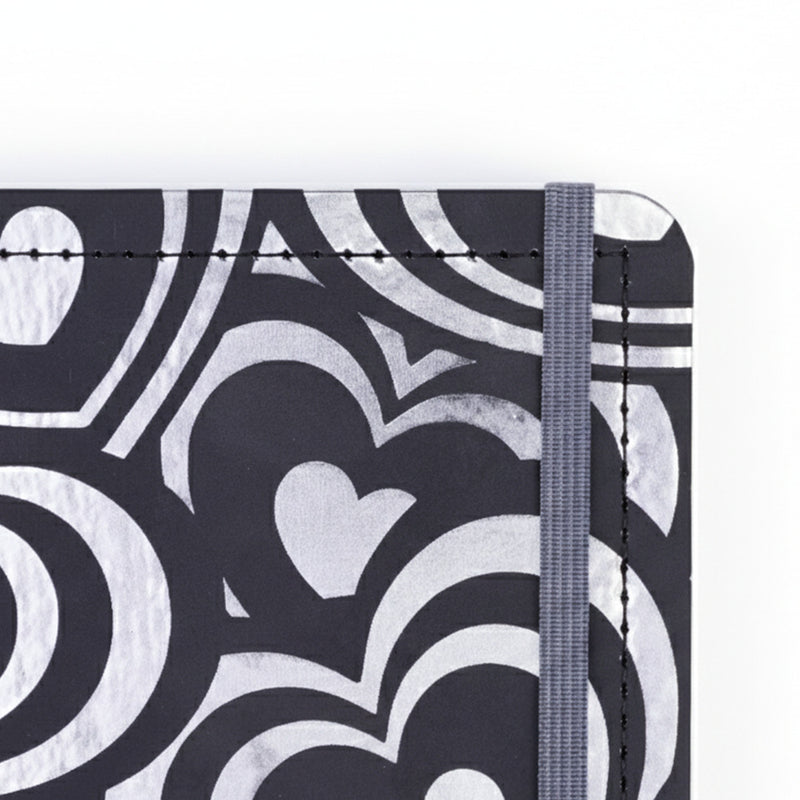 CADERNO DISKÔ MIL CORACOES PRETO G