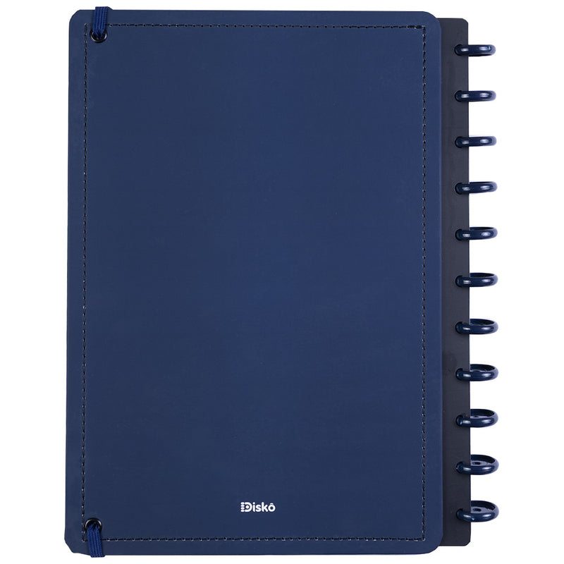 CADERNO DISKÔ DARK BLUE G