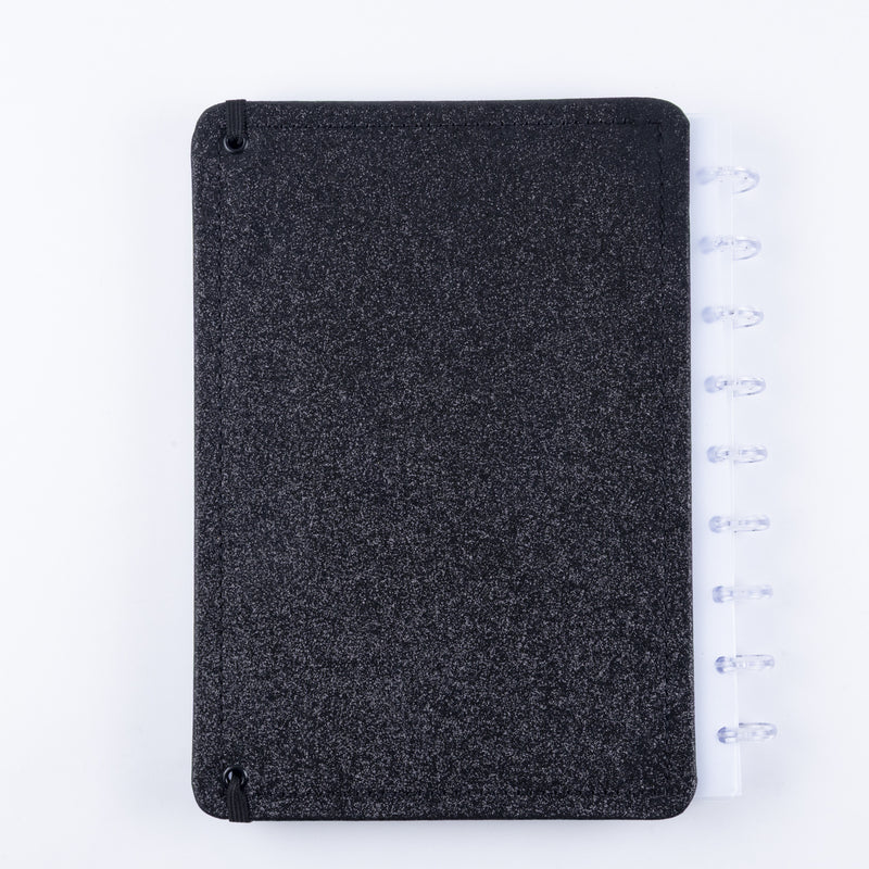 CADERNO DISKÔ SHINE PRETO M