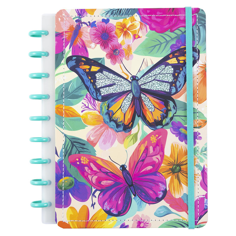 CADERNO DISKÔ BUTTERFLY M