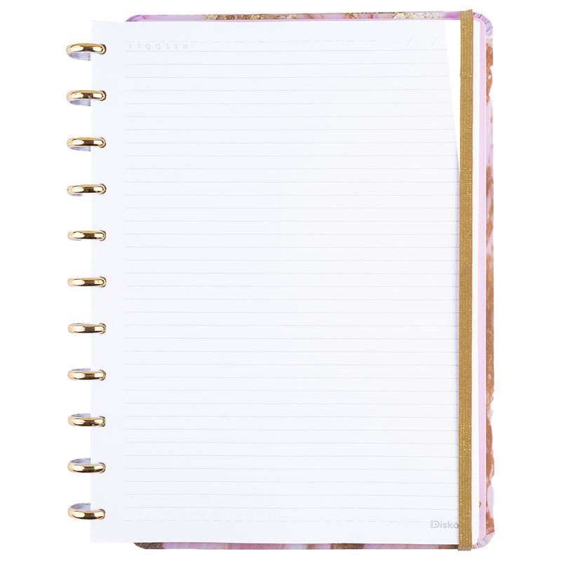 CADERNO DISKÔ CORACAO MARMORE G