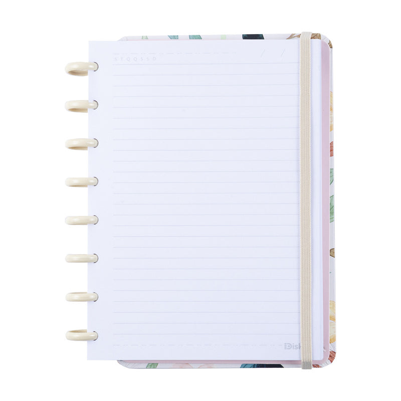CADERNO DISKÔ WHITE GARDEN P