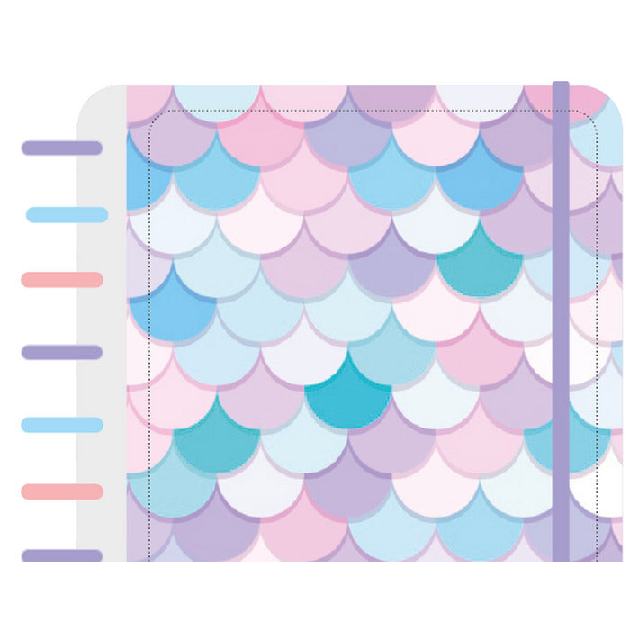 CADERNO DISKÔ MERMAID M