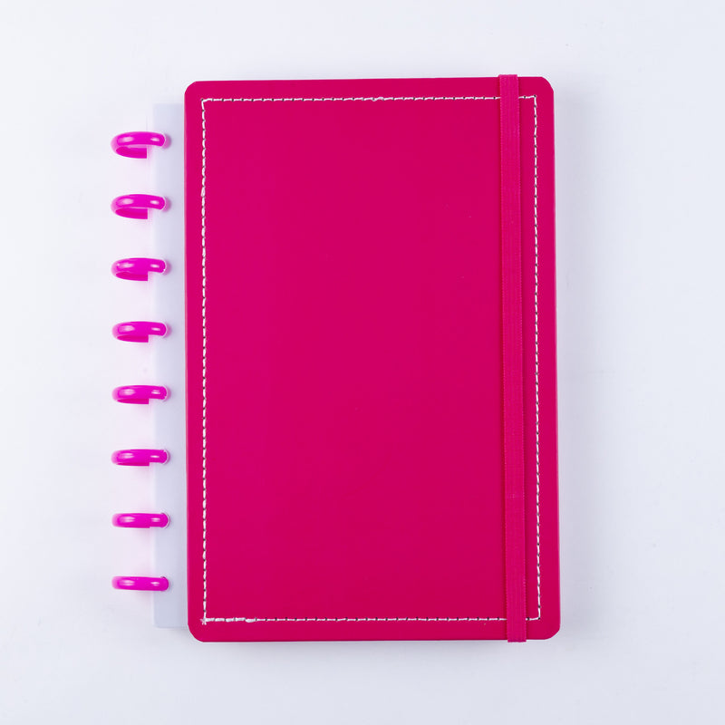 CADERNO DISKÔ PINK P