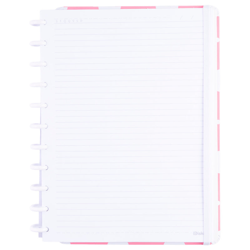 CADERNO DISKÔ POA ROSA G