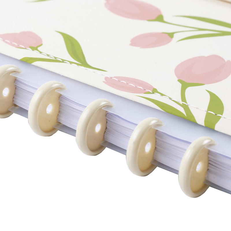 CADERNO DISKÔ TULIPA P