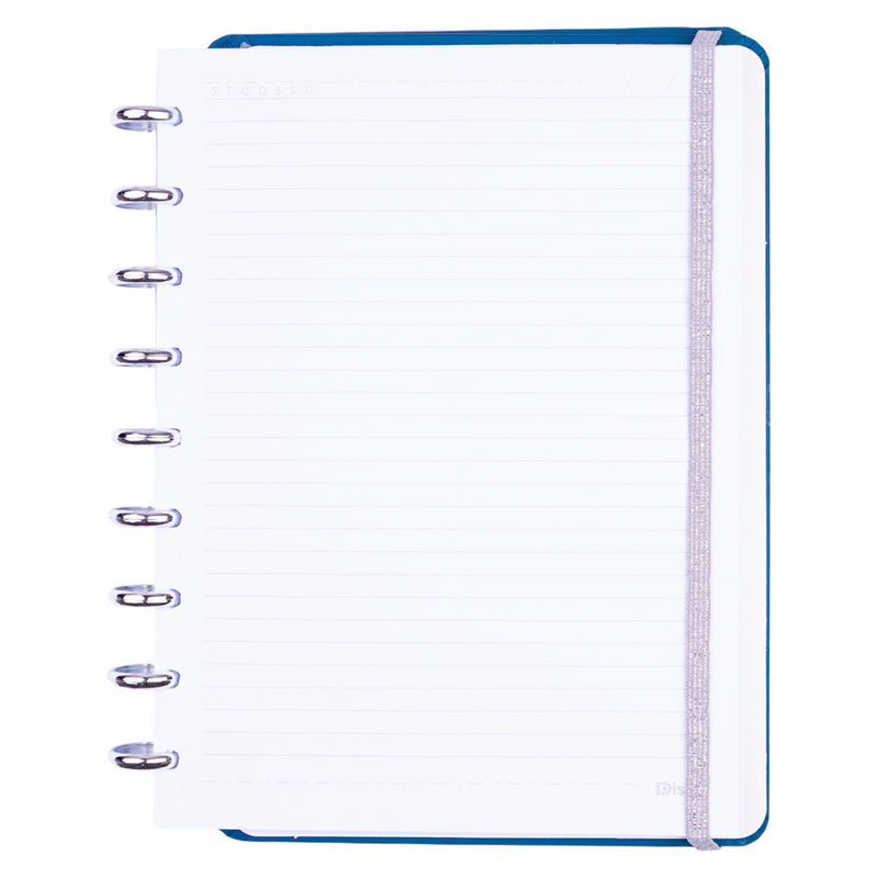 CADERNO DISKÔ LISTRAL AZUL M