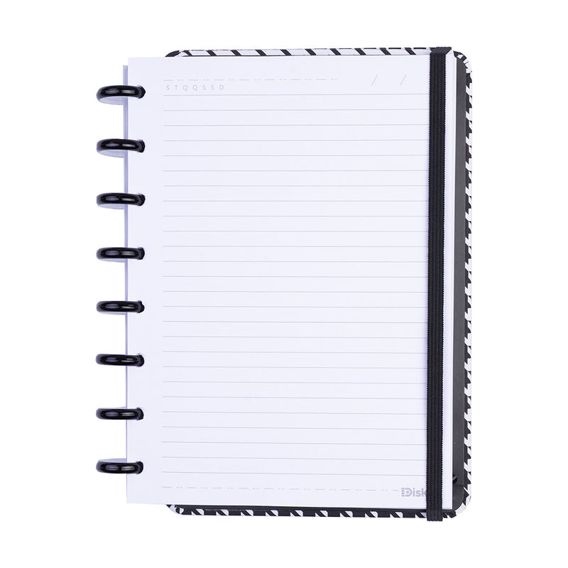 CADERNO DISKÔ POULE PRETO P