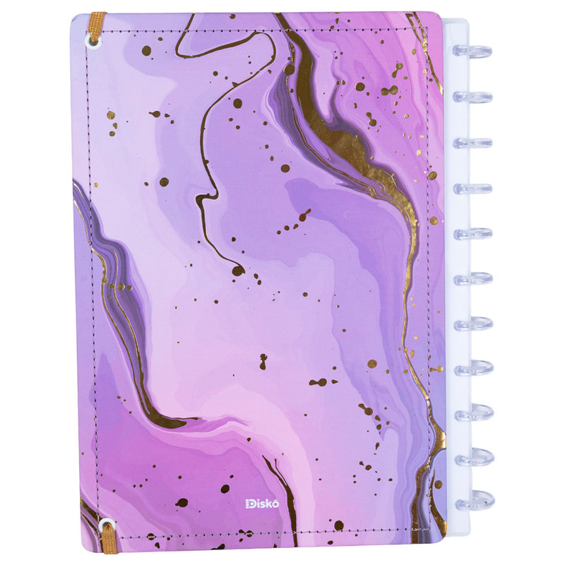 CADERNO DISKÔ GRAN LILAS G