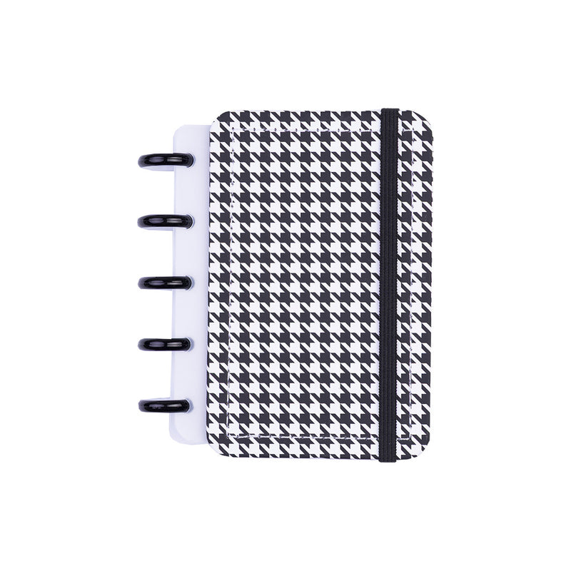 CADERNO DISKÔ POULE PRETO POCKET