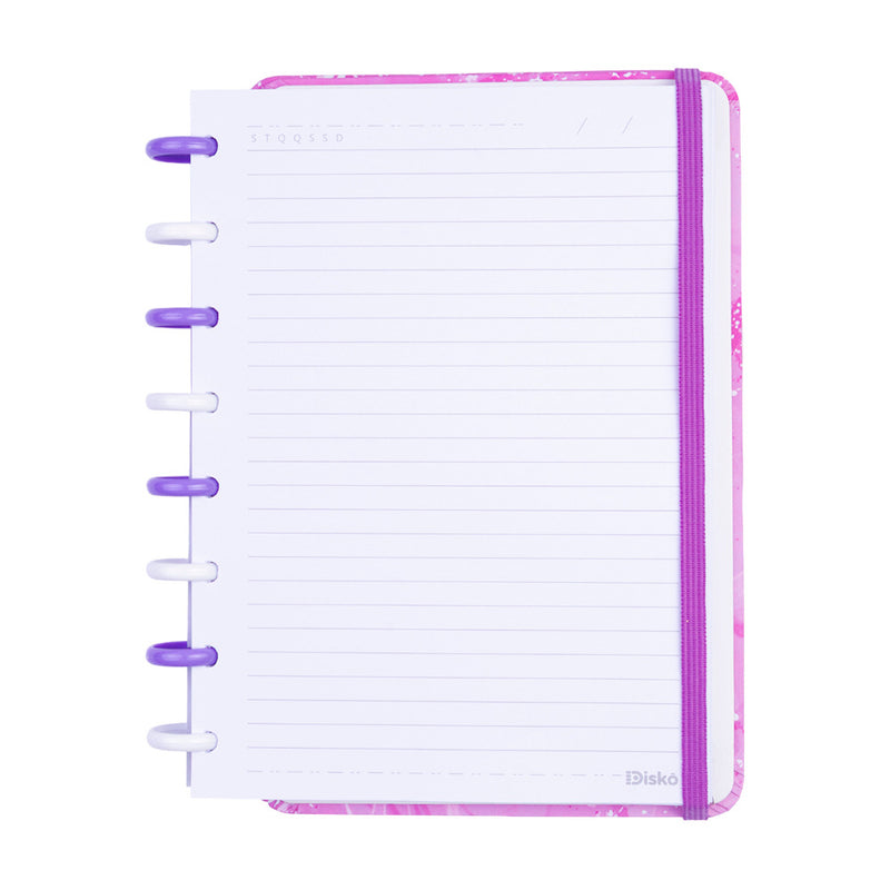 CADERNO DISKÔ GRAN ROXO P