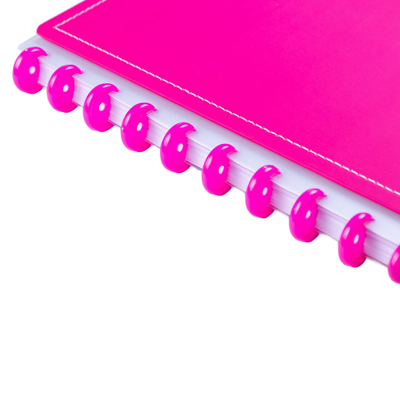 CADERNO DISKÔ PINK G