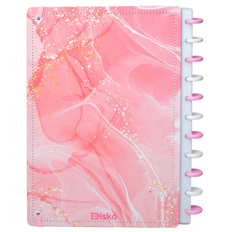 CADERNO UNIVERSITARIO DISKÔ GRAN ROSA