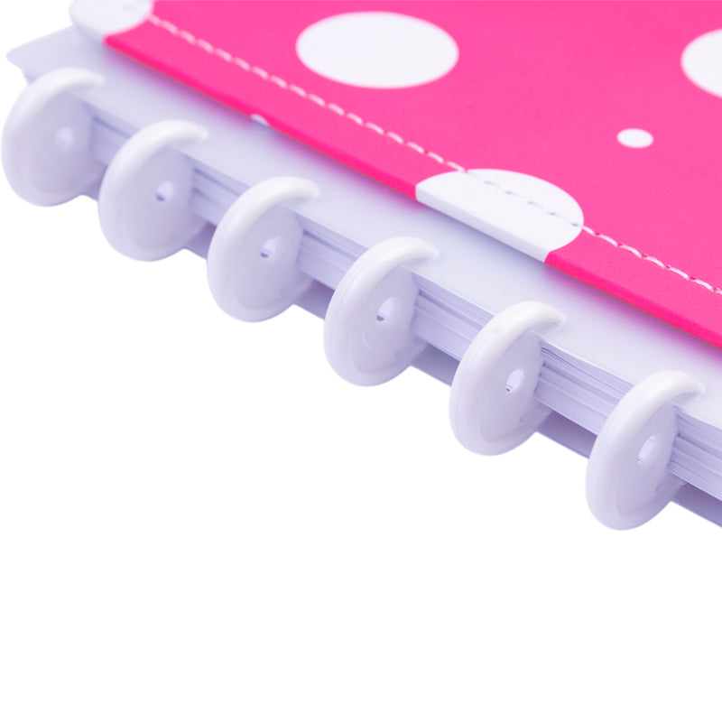 CADERNO DISKÔ POA PINK M