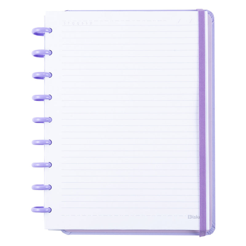 CADERNO DISKÔ VIOLETA M