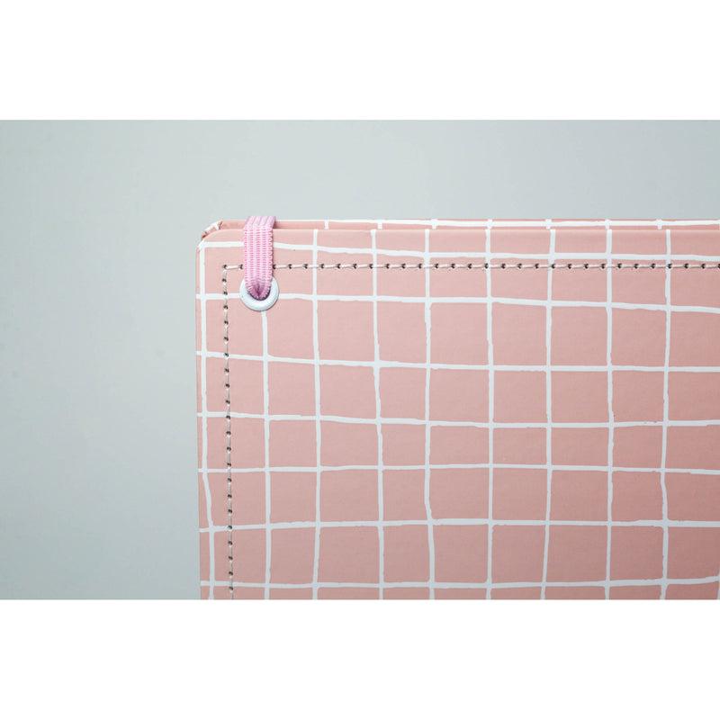 CADERNO DISKÔ QUADRI ROSA G