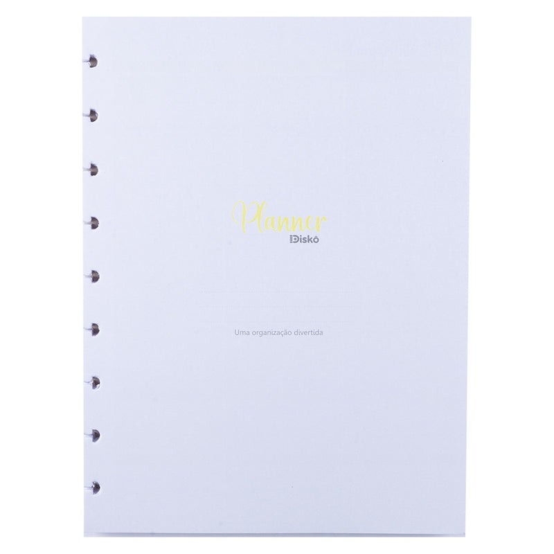 REFIL DISKÔ 80 FOLHAS PLANNER COMPLETO
