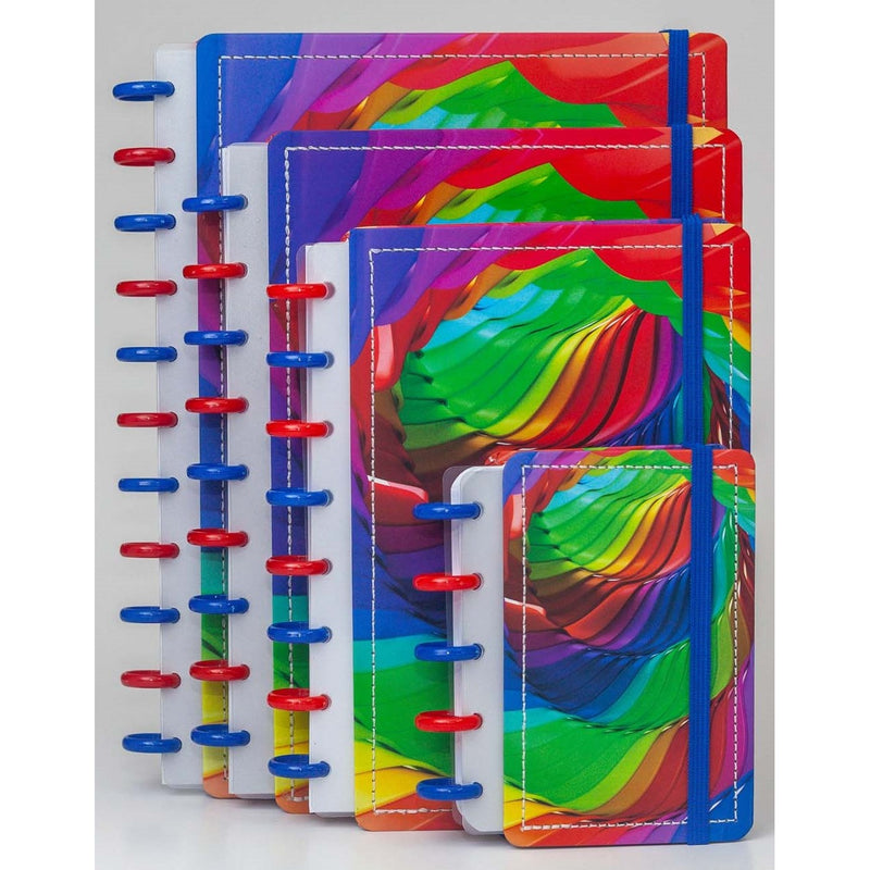 CADERNO DISKÔ RAINBOW M