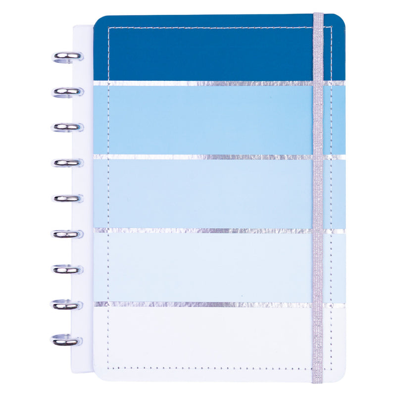 CADERNO DISKÔ LISTRAL AZUL M