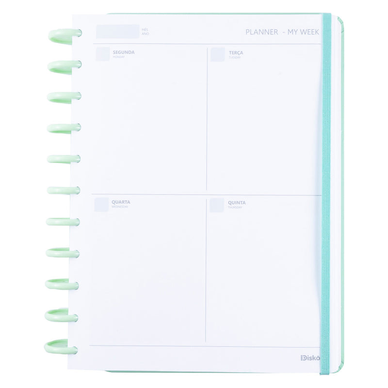 CADERNO UNIVERSITARIO DISKÔ GREEN
