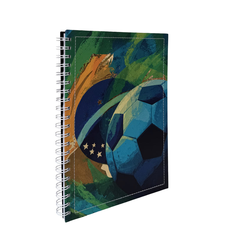 CADERNO FINE PAPER PATRIA BRASIL