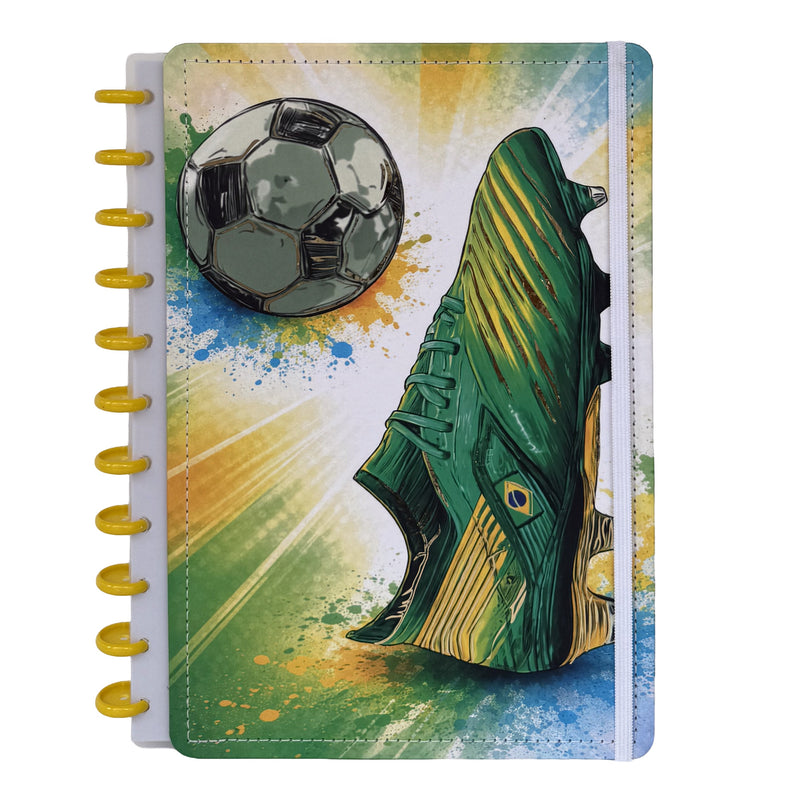 CADERNO DISKÔ CHUTEIRA BRASIL