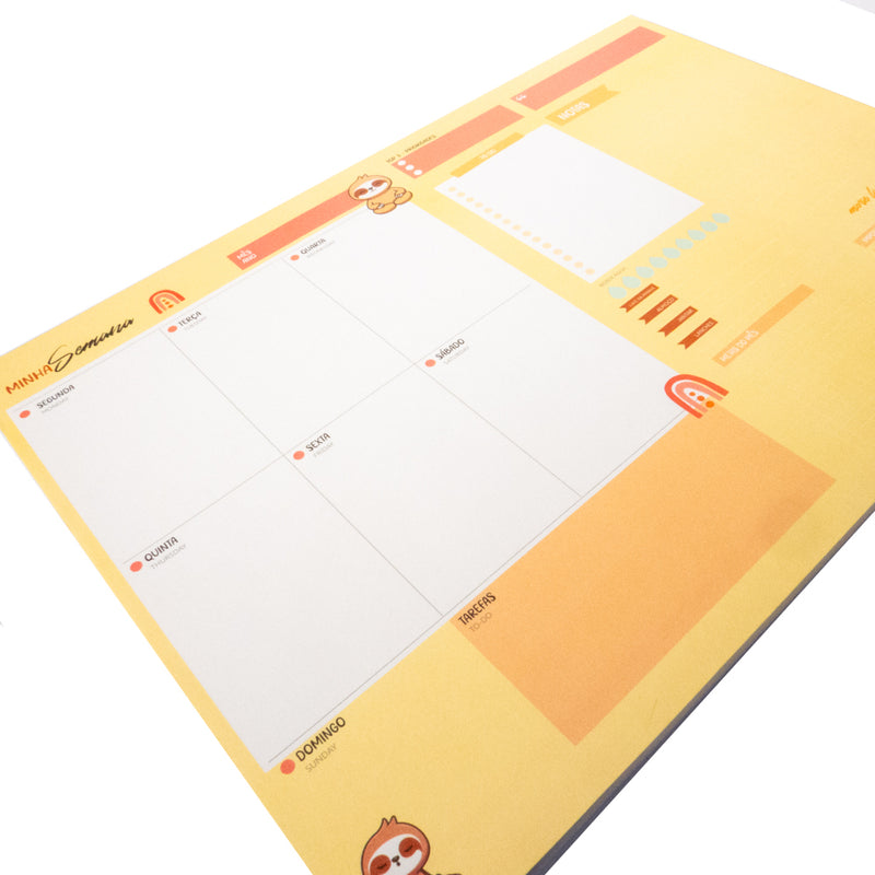 PLANNER DE MESA - PREGUIÇAS