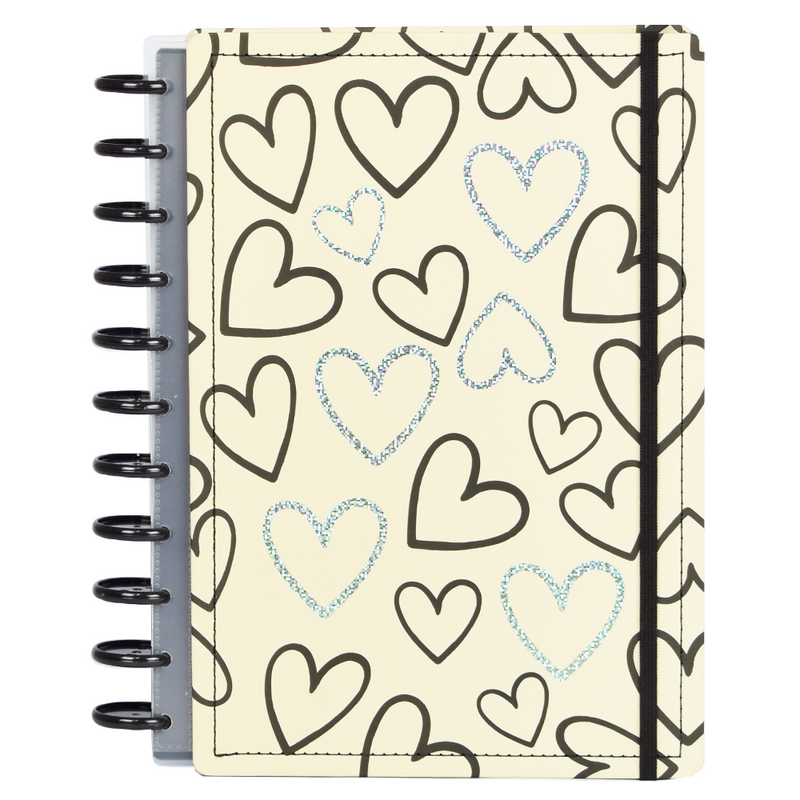 CADERNO UNIVERSITARIO DISKO LOVES