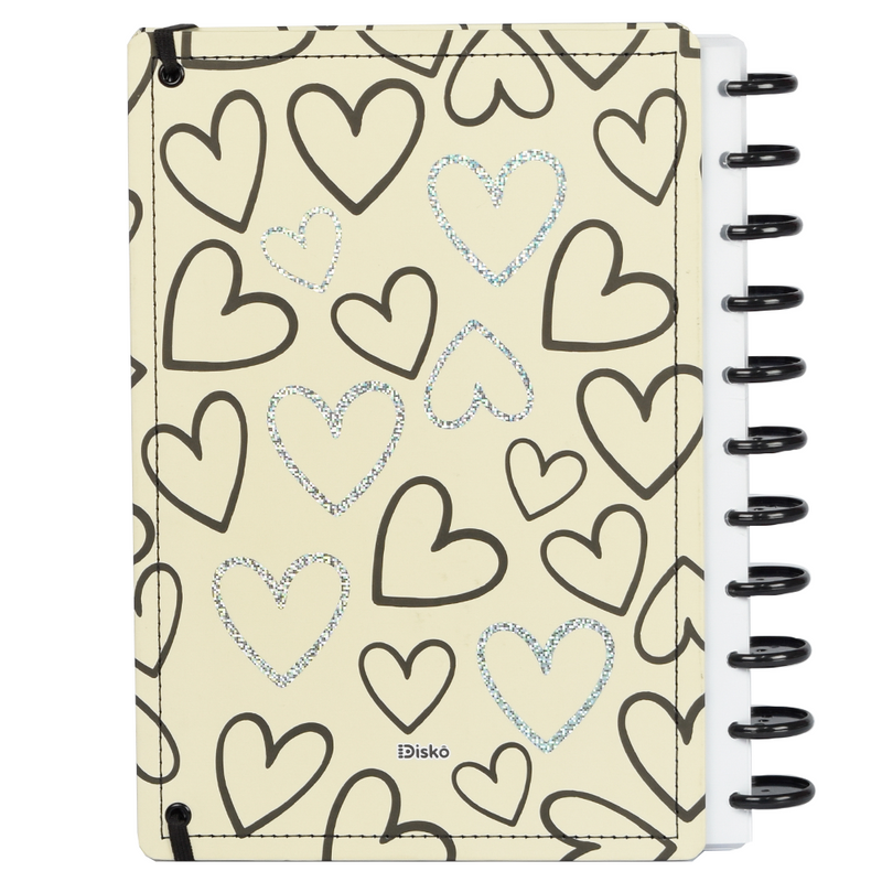 CADERNO UNIVERSITARIO DISKO LOVES