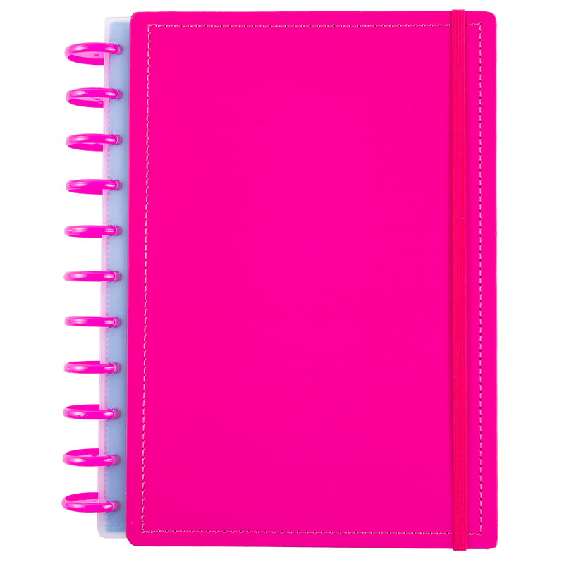 CADERNO UNIVERSITARIO DISKÔ PINK