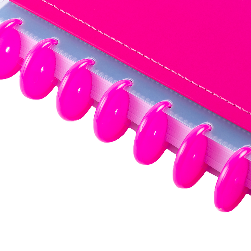 CADERNO UNIVERSITARIO DISKÔ PINK