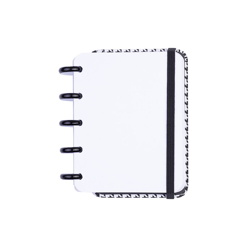 CADERNO DISKÔ POULE PRETO POCKET