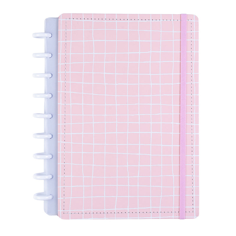CADERNO DISKÔ QUADRI ROSA M