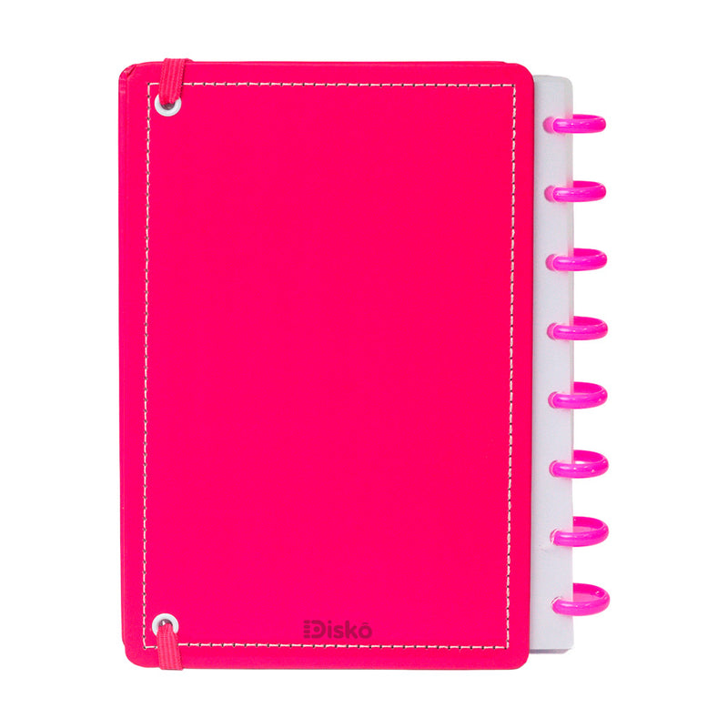 CADERNO DISKÔ PINK P