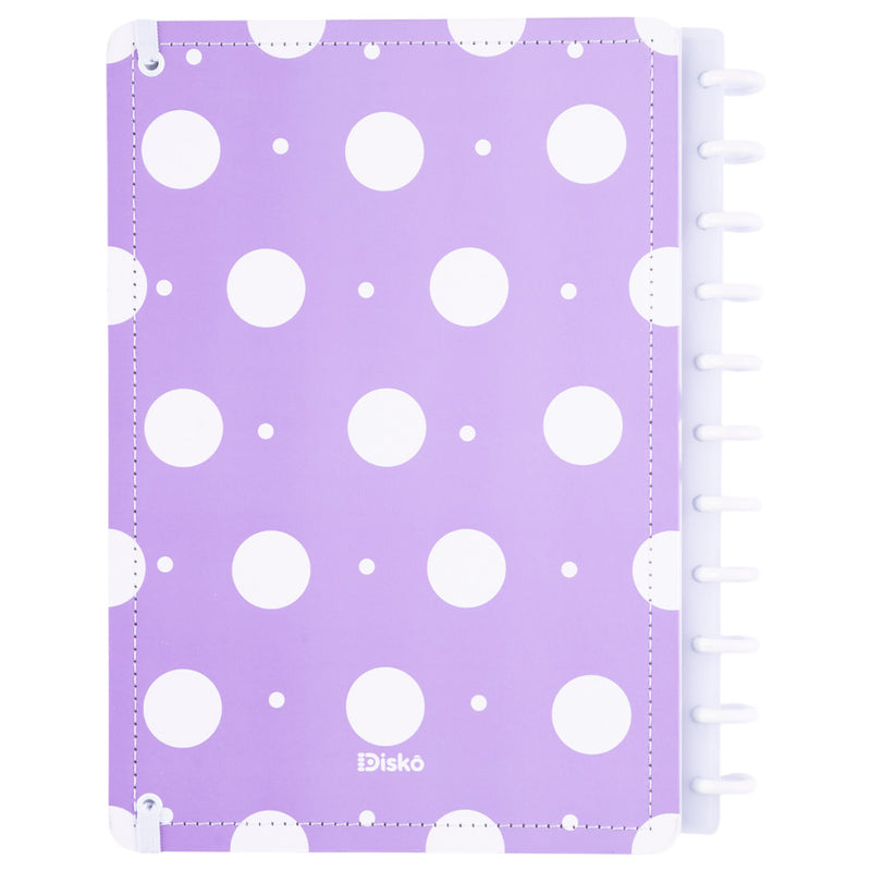 CADERNO DISKÔ POA ROXO G