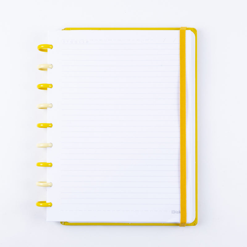 CADERNO DISKÔ ANA LULU YELLOW M