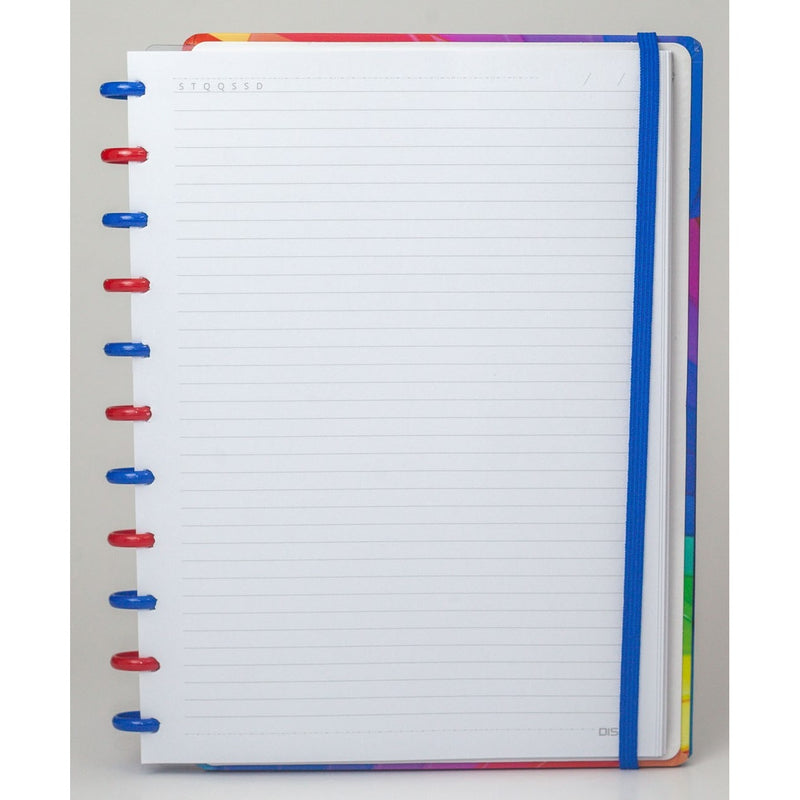CADERNO DISKÔ RAINBOW G
