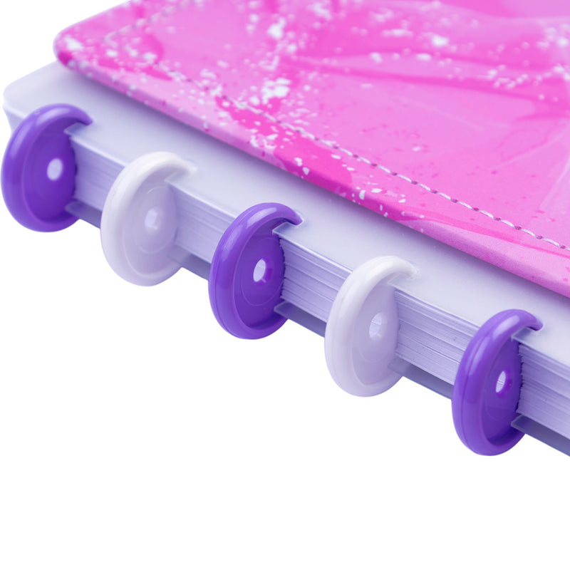 CADERNO DISKÔ GRAN ROXO P