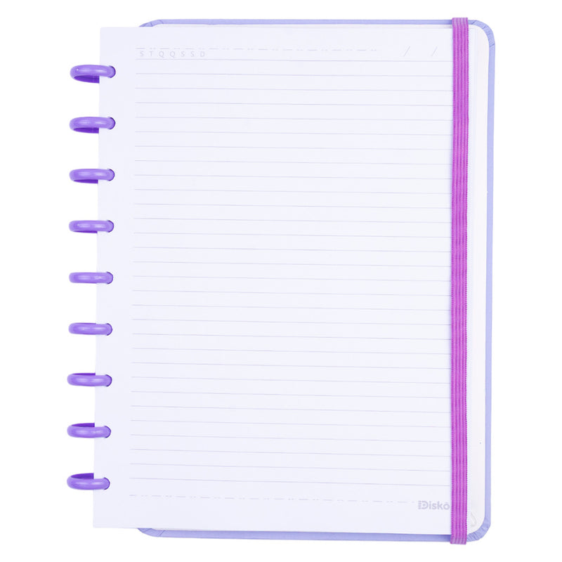 CADERNO DISKÔ GOOD VIBES CACHORRO M