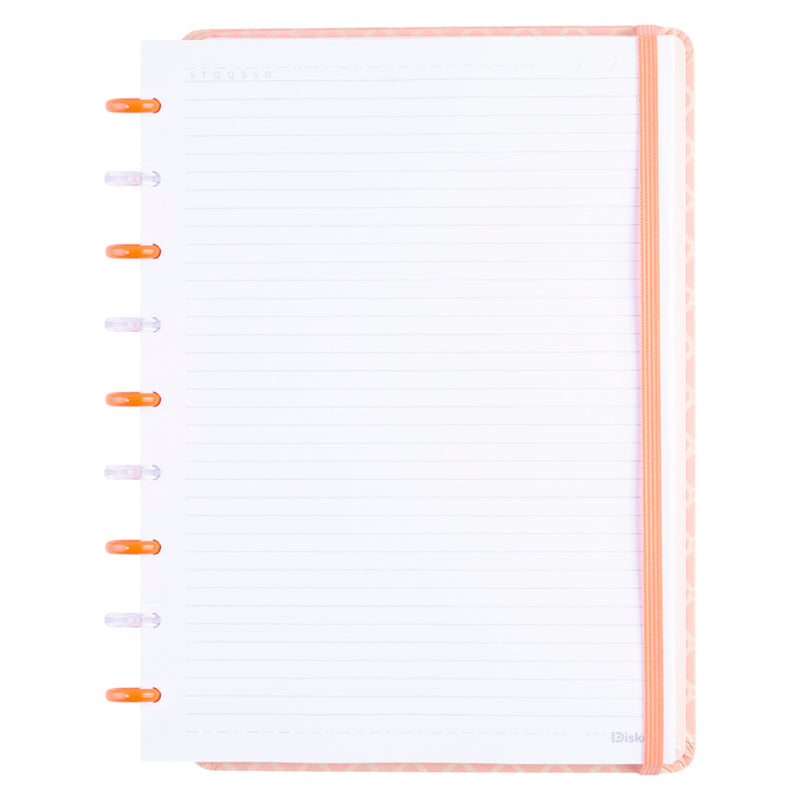 CADERNO DISKÔ DOLL CORACAO  M