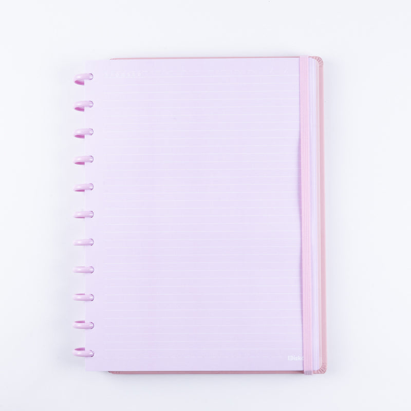 CADERNO DISKÔ ALL ROSA G