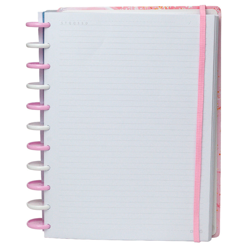 CADERNO UNIVERSITARIO DISKÔ GRAN ROSA