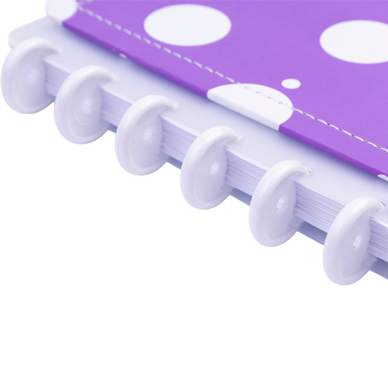 CADERNO DISKÔ POA ROXO M