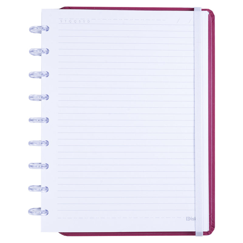 CADERNO DISKÔ ROSE WINE M