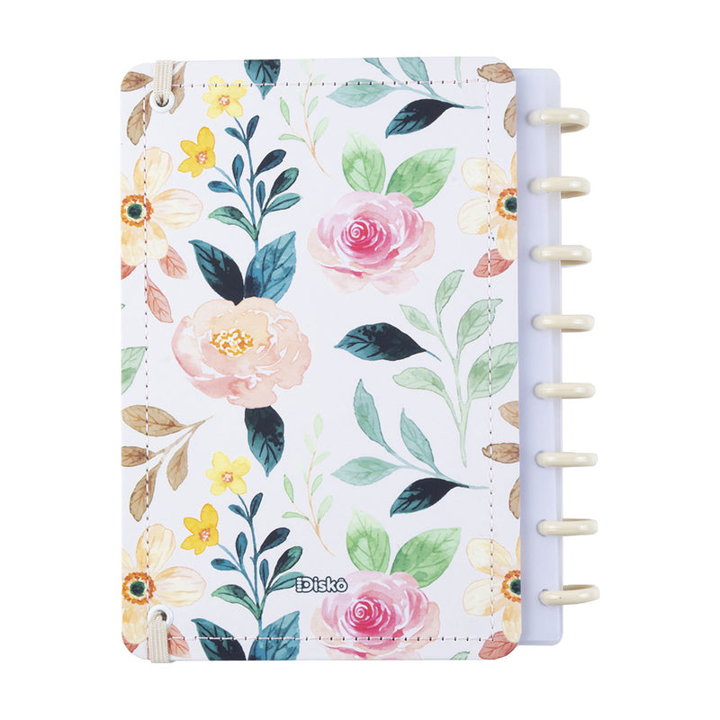 CADERNO DISKÔ WHITE GARDEN P