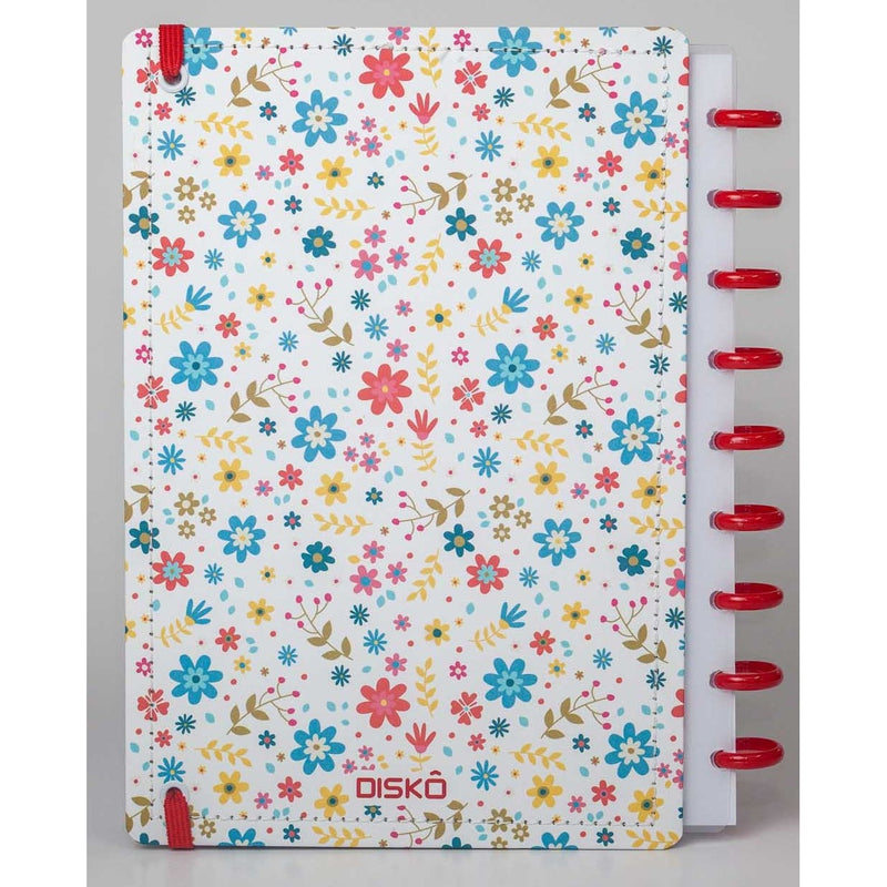 CADERNO DISKÔ FLOWER M
