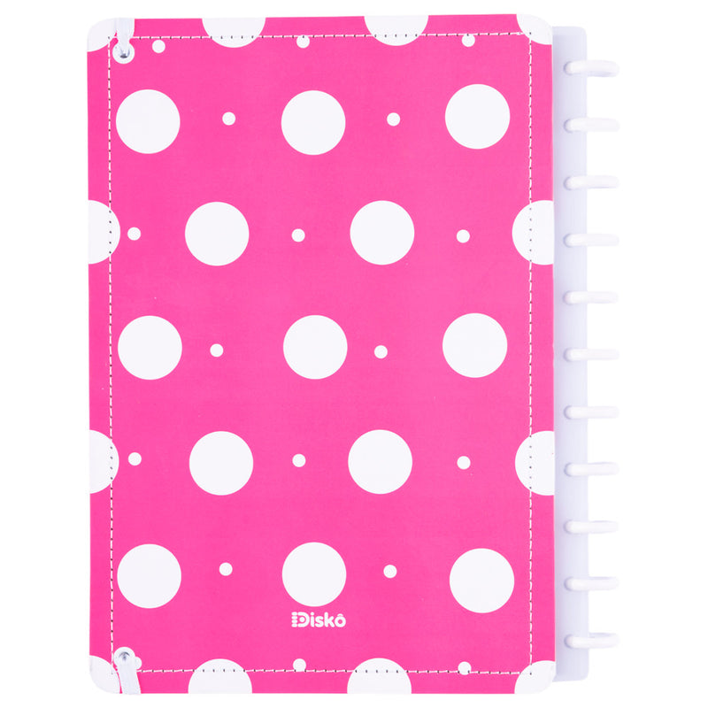 CADERNO DISKÔ POA PINK G